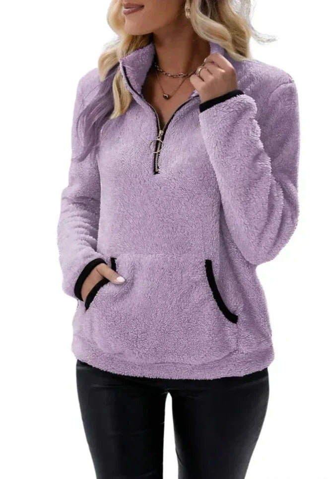 Elly | Cozy Sherpa Sweater