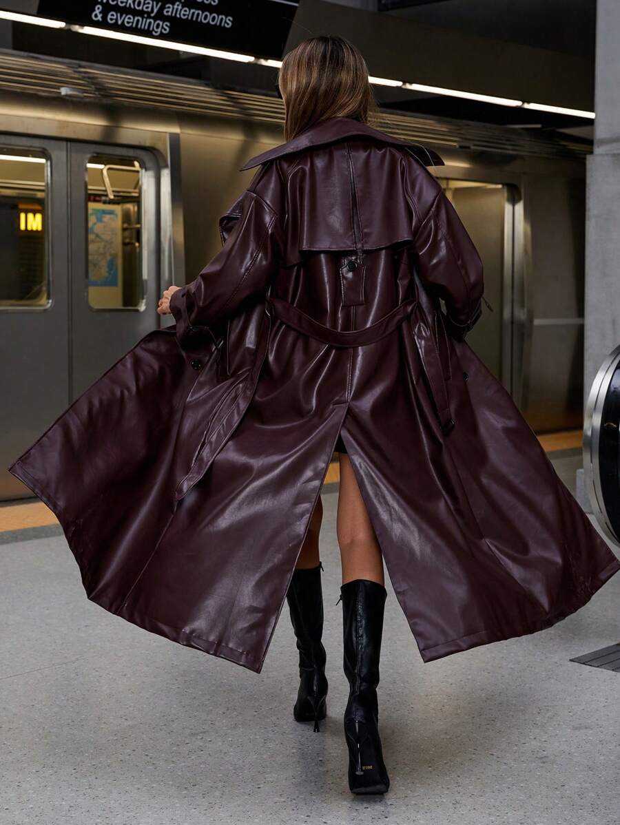 Olivia| Luxe Oversized Trenchcoat