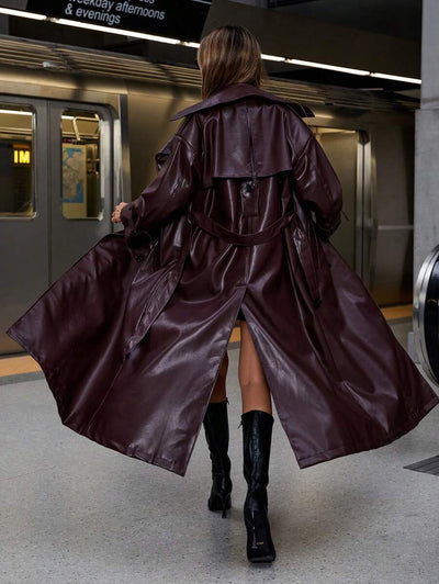 Olivia| Luxe Oversized Trenchcoat