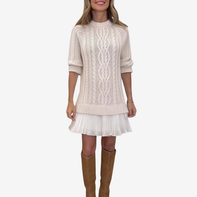 Gabriël 2-in-1 Knit Dress | The Perfect Preppy Look for Autumn