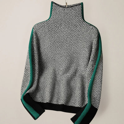 Lizzy | Sweater with a high collar