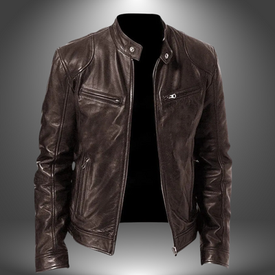 Max | Men's handmade leather jacket