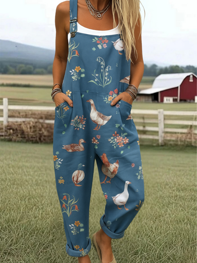 Sophie | Artistic Overall Jumpsuit
