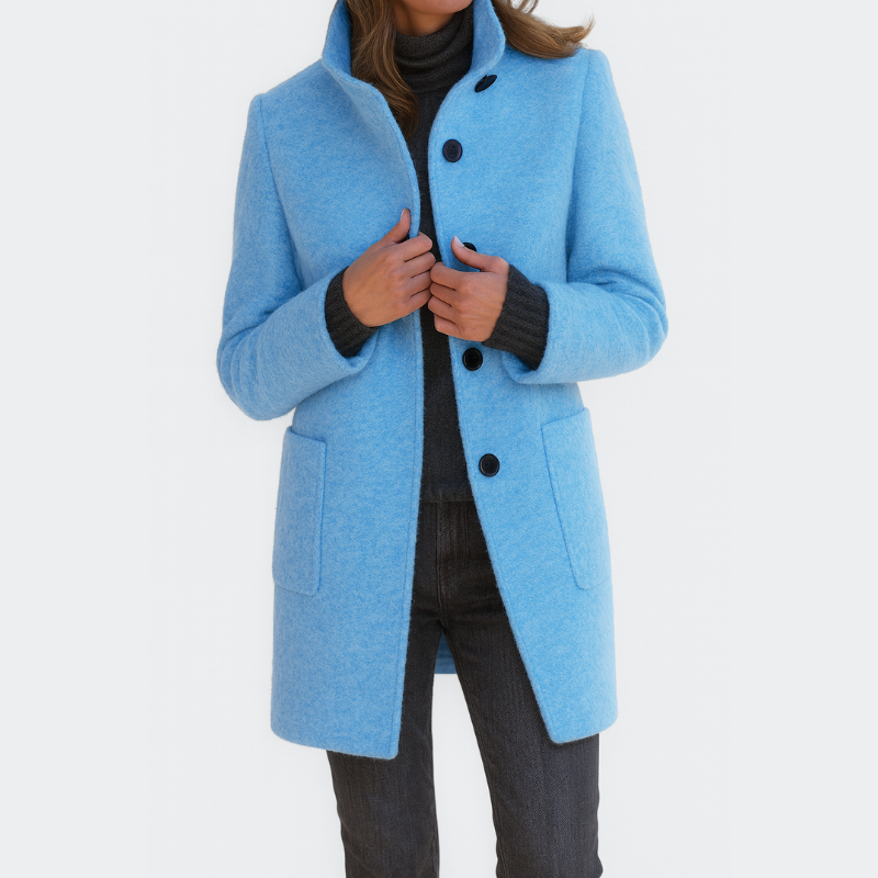 Charlotte | Women's coat with high collar