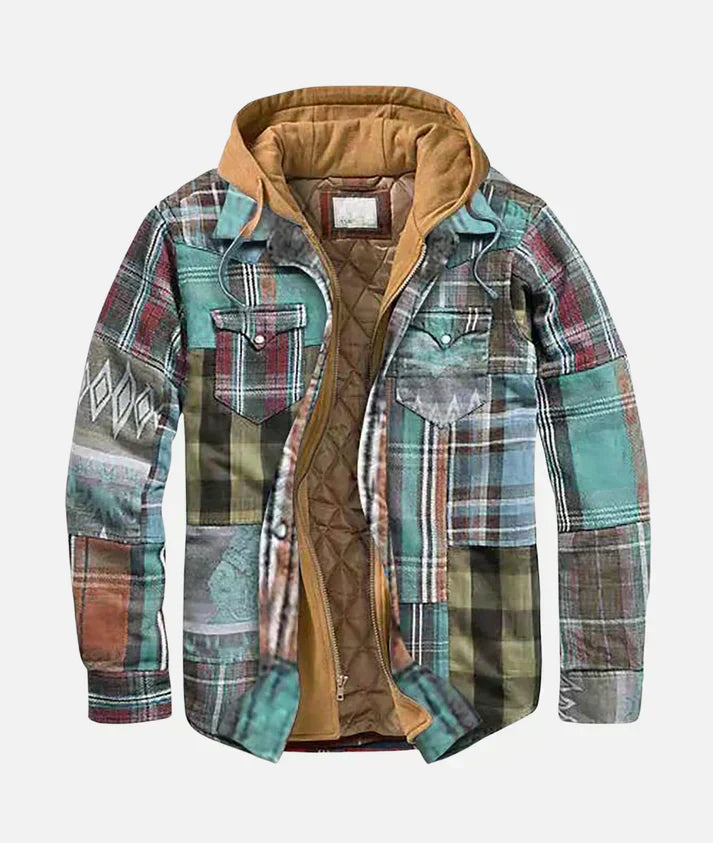Nicholas | Trendy Patchwork Jacket
