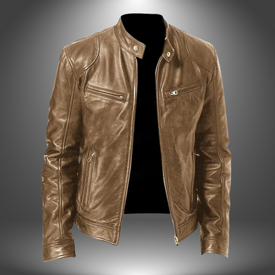 Max | Men's handmade leather jacket
