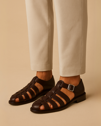 Dasha | Closed sandal with belt