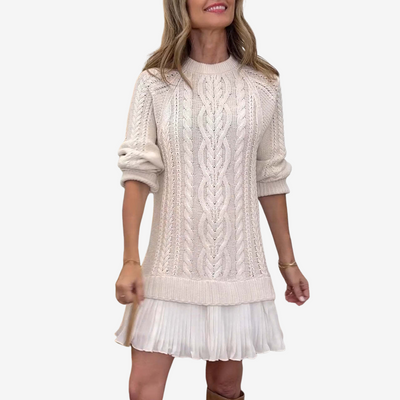 Gabriël 2-in-1 Knit Dress | The Perfect Preppy Look for Autumn