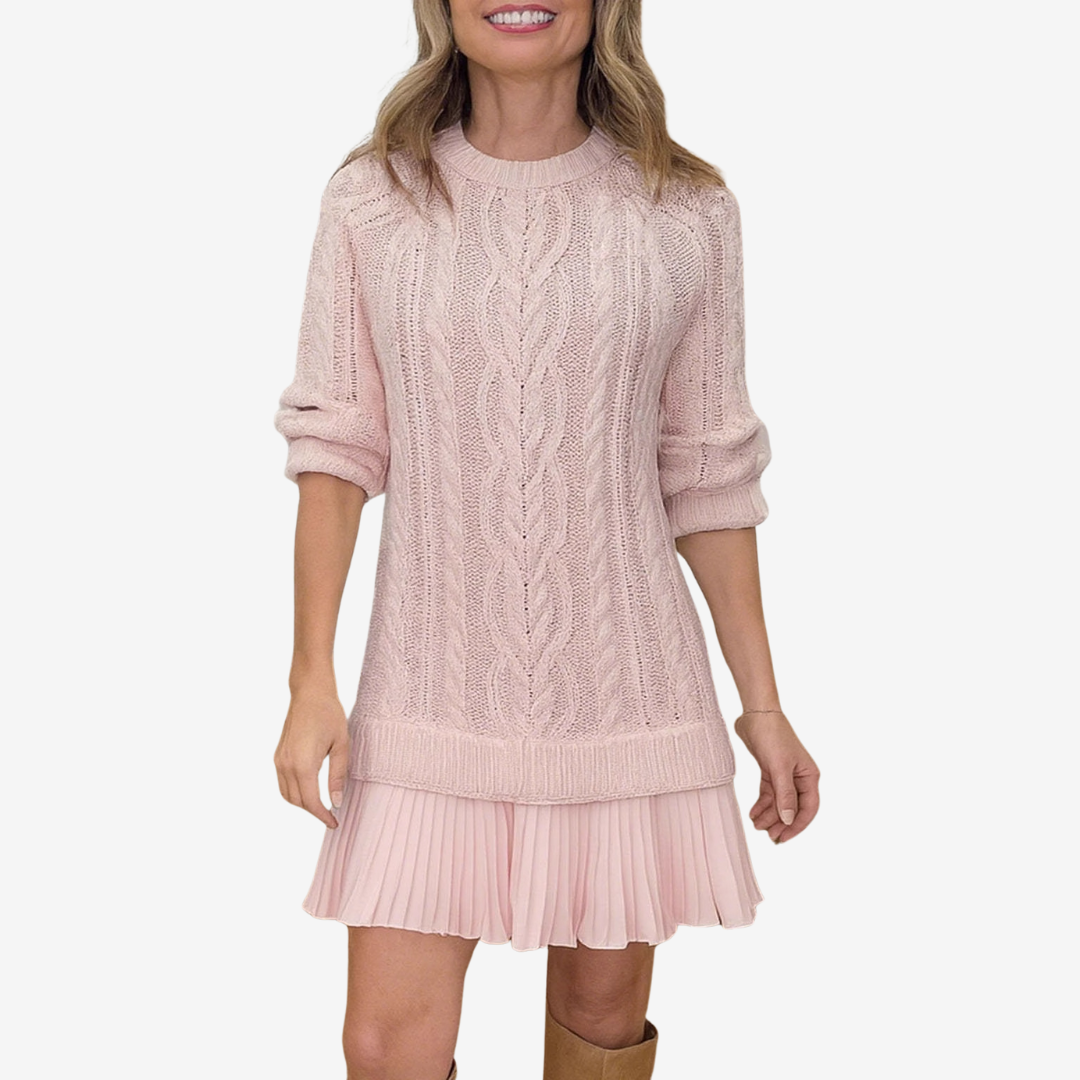Gabriël 2-in-1 Knit Dress | The Perfect Preppy Look for Autumn
