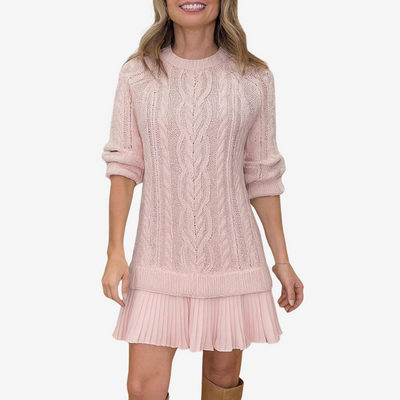 Gabriël 2-in-1 Knit Dress | The Perfect Preppy Look for Autumn