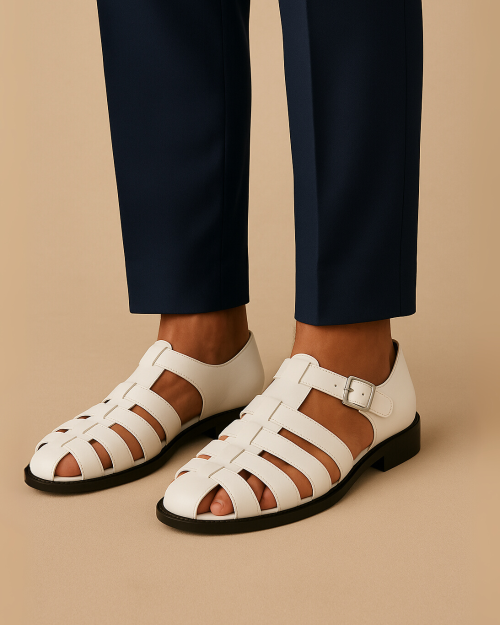Dasha | Closed sandal with belt