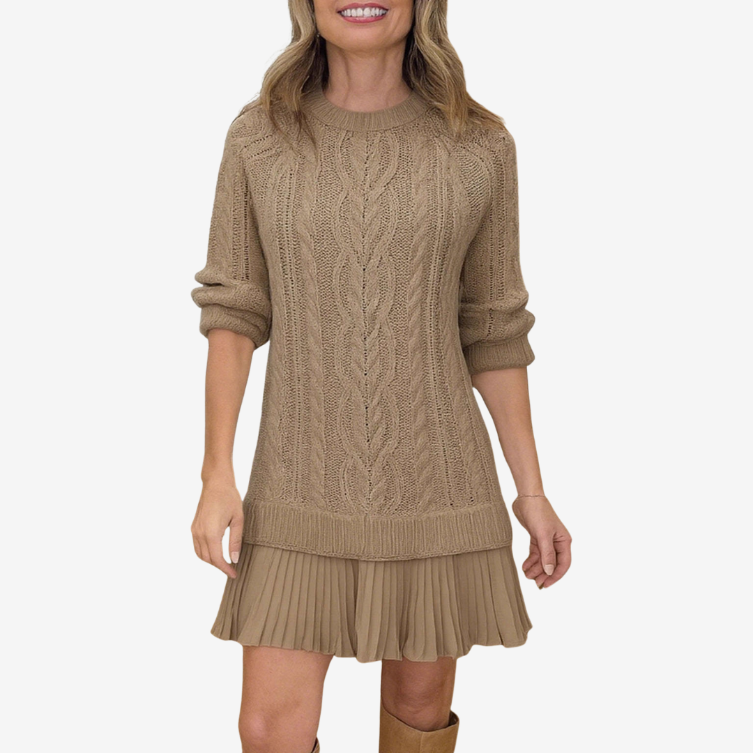 Gabriël 2-in-1 Knit Dress | The Perfect Preppy Look for Autumn