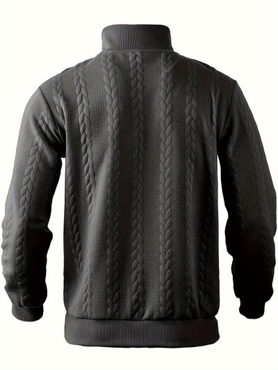 Ethan | Men's vintage sweater with zipper