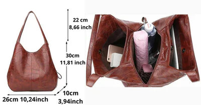 Laura| Leather handbag