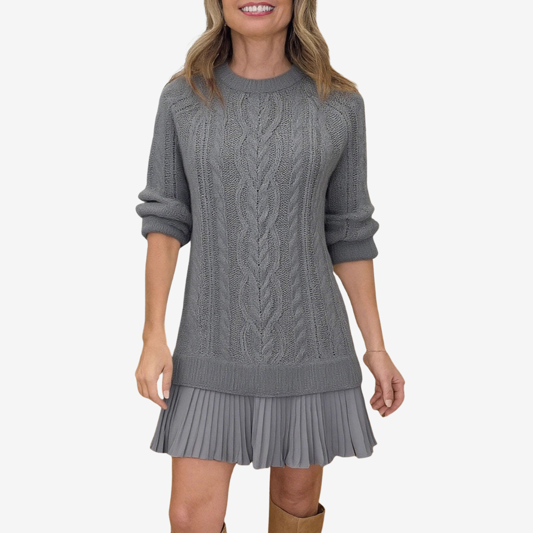 Gabriël 2-in-1 Knit Dress | The Perfect Preppy Look for Autumn