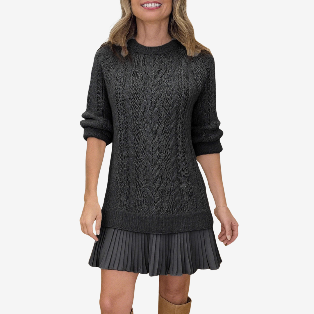 Gabriël 2-in-1 Knit Dress | The Perfect Preppy Look for Autumn