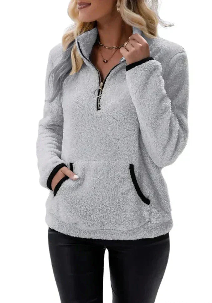 Elly | Cozy Sherpa Sweater