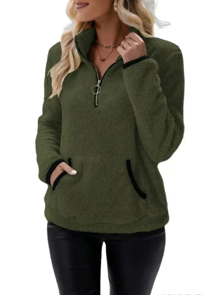 Elly | Cozy Sherpa Sweater