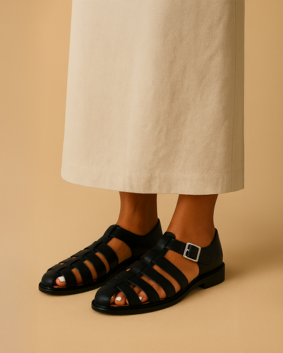 Dasha | Closed sandal with belt