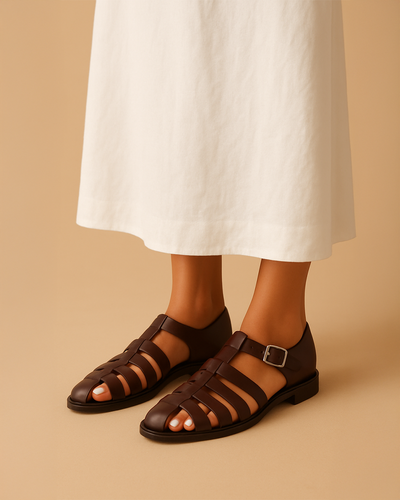 Dasha | Closed sandal with belt
