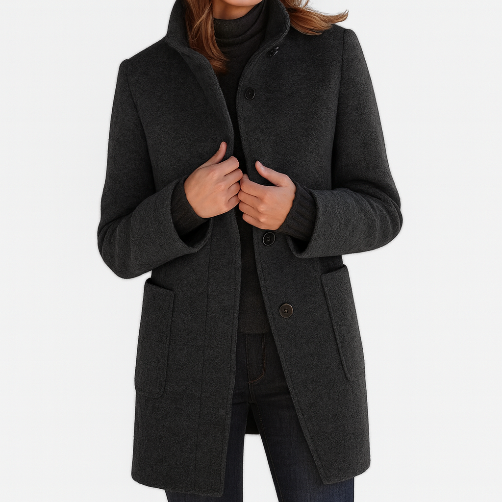 Charlotte | Women's coat with high collar