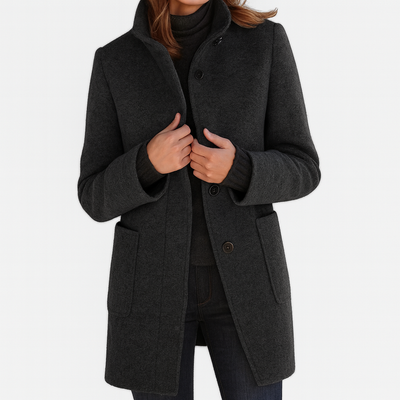 Charlotte | Women's coat with high collar