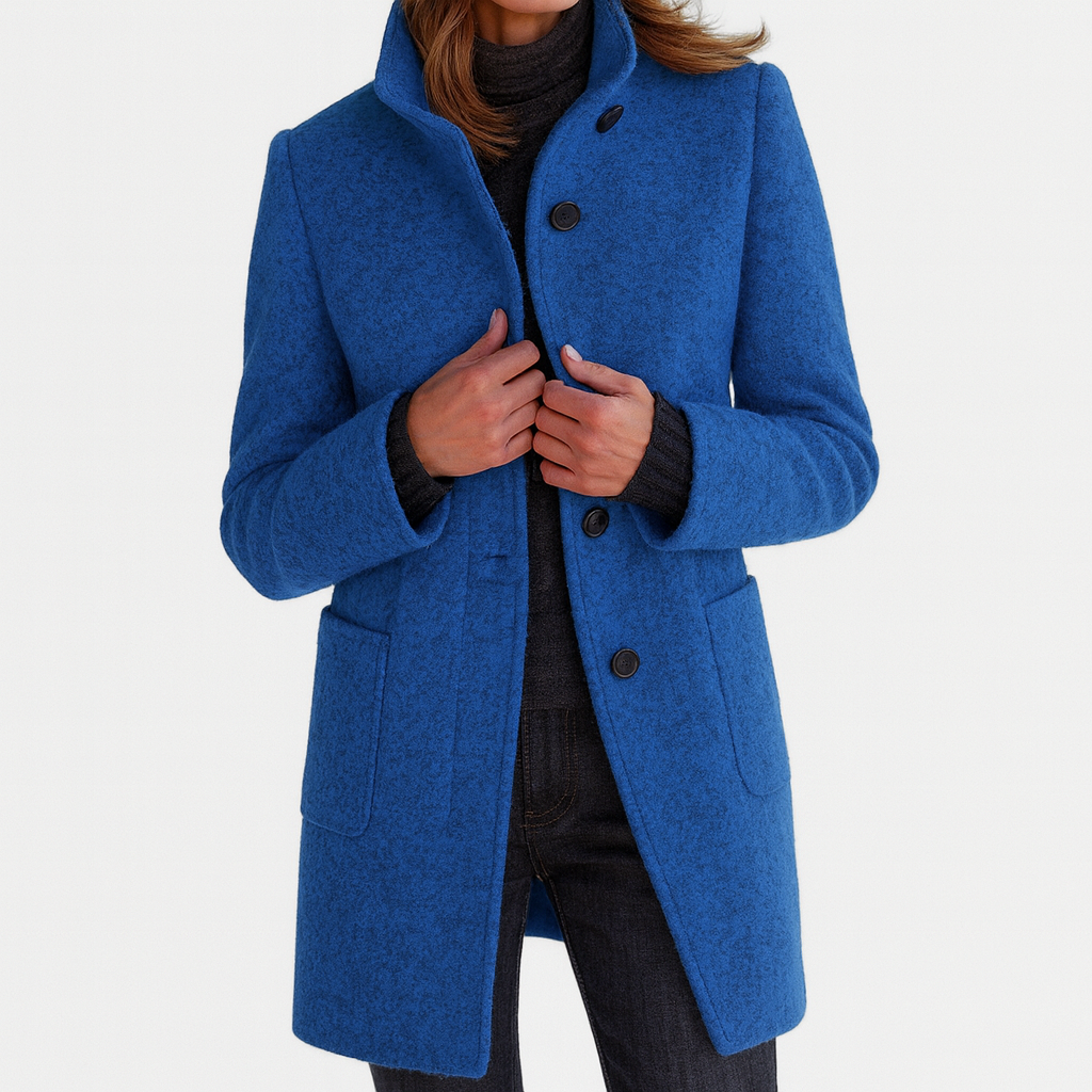 Charlotte | Women's coat with high collar
