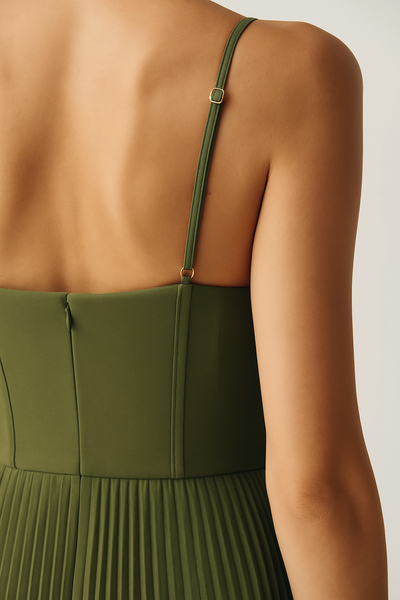 Olivia Dress | Modern elegance with an open back