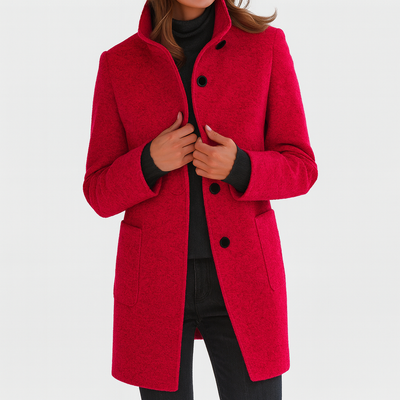 Charlotte | Women's coat with high collar