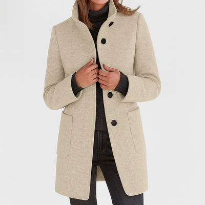 Charlotte | Women's coat with high collar