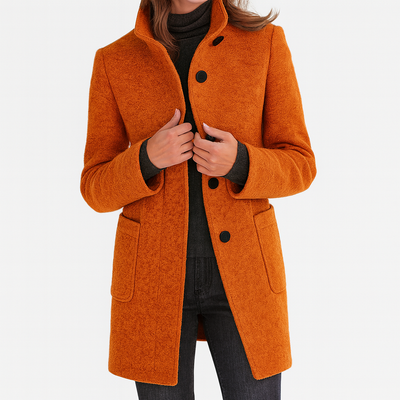 Charlotte | Women's coat with high collar