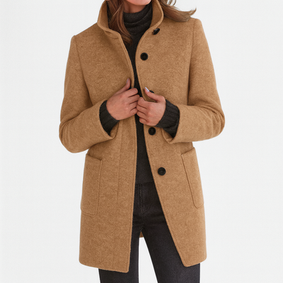 Charlotte | Women's coat with high collar