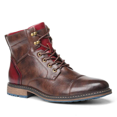 David | Premium leather Oxford boots