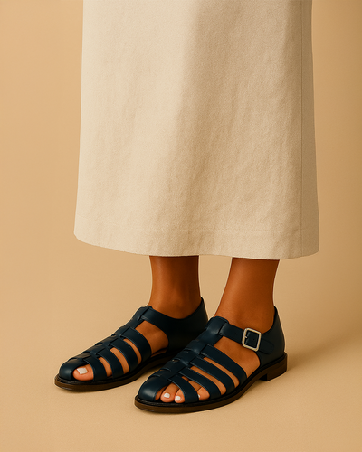 Dasha | Closed sandal with belt