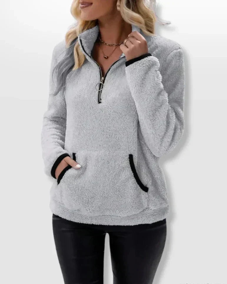 Elly | Cozy Sherpa Sweater