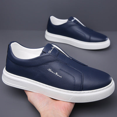 Trendora | Chaussures en cuir véritable