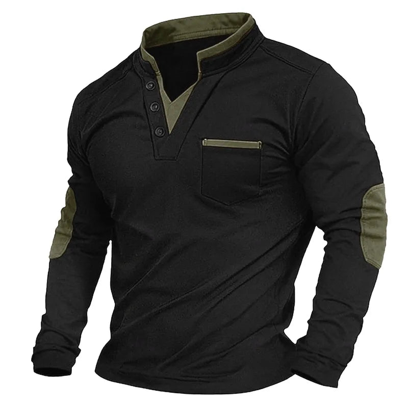John | Men's V-neck Sweatshirt