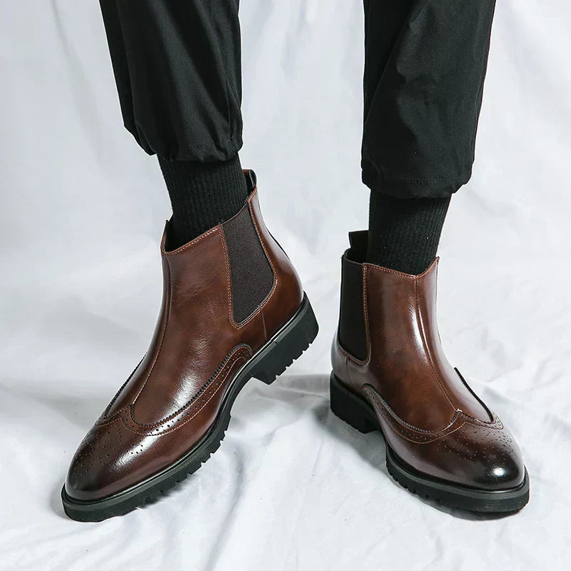Matthew | Leather Chelsea Boots