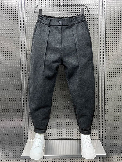 Persy | Elegant trousers in mélange fabric