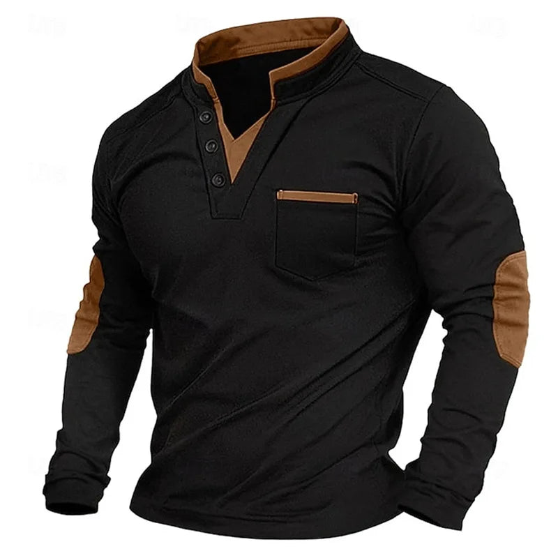 John | Men's V-neck Sweatshirt