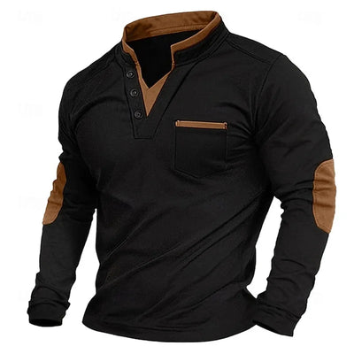 John | Men's V-neck Sweatshirt