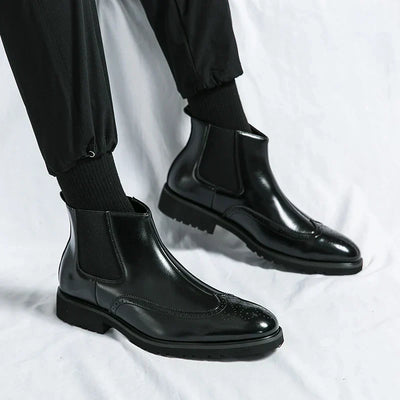 Matthew | Leather Chelsea Boots