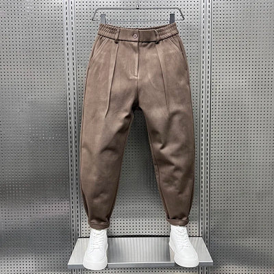 Persy | Elegant trousers in mélange fabric