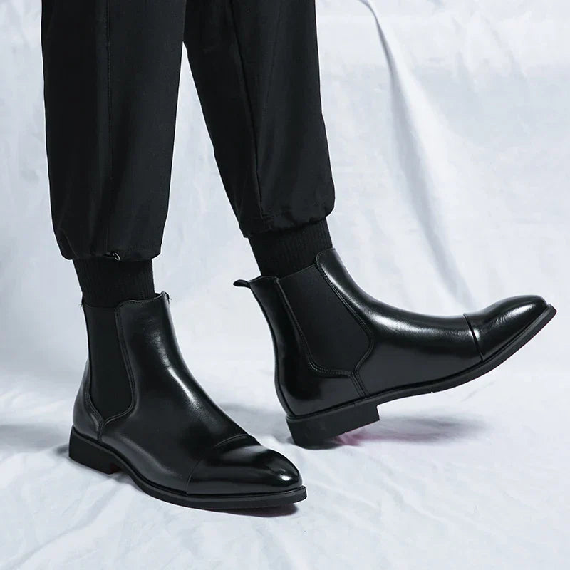 Jason | Leather Chelsea Boots