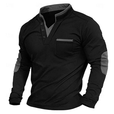John | Men's V-neck Sweatshirt