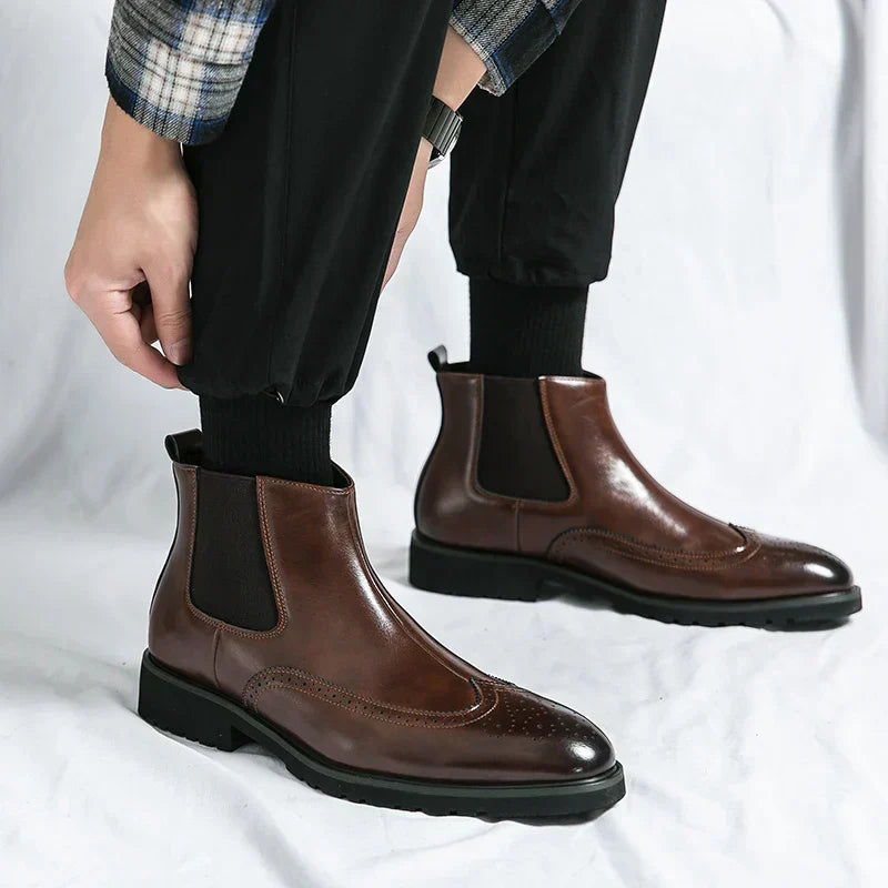 Matthew | Leather Chelsea Boots