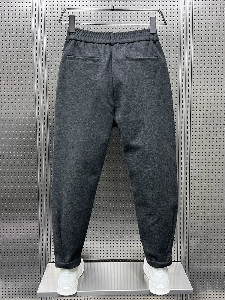 Persy | Elegant trousers in mélange fabric