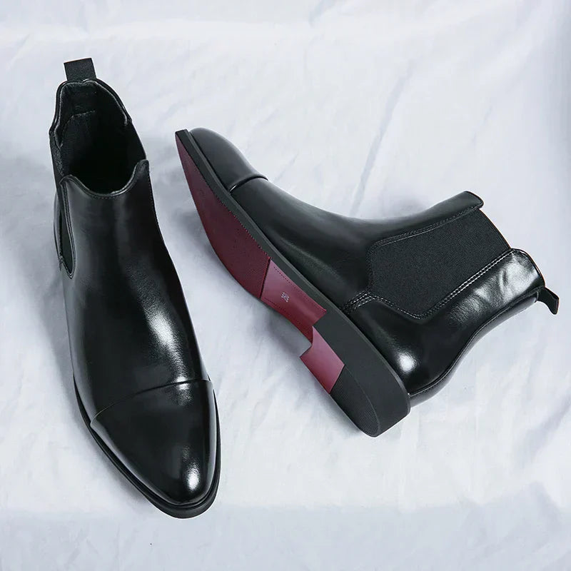 Jason | Leather Chelsea Boots