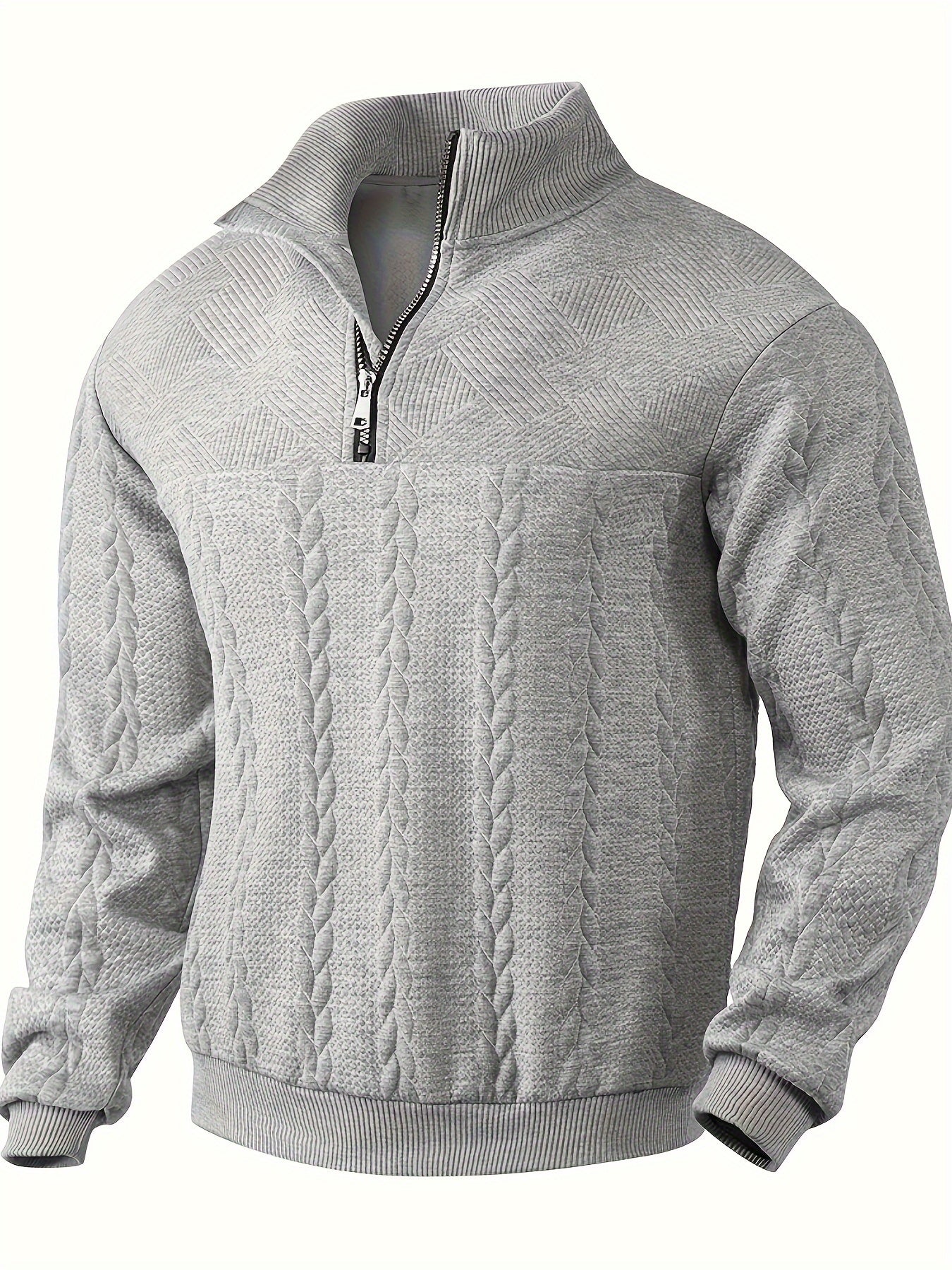 Ethan | Men's vintage sweater with zipper