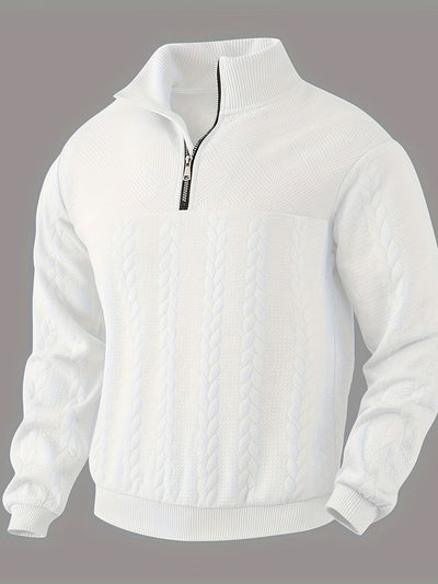 Ethan | Men's vintage sweater with zipper